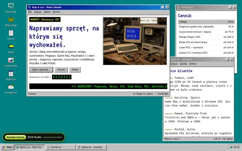 Demo: Retro Serwis