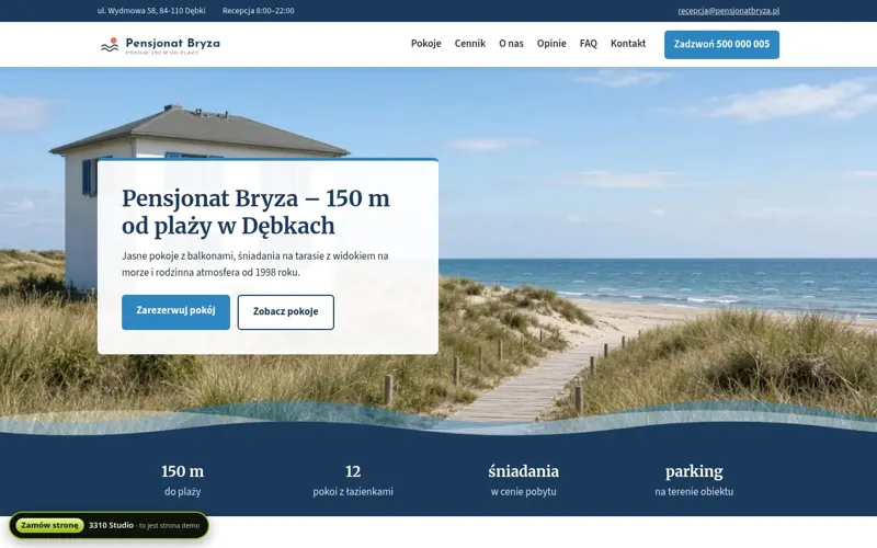 Podgląd: Pensjonat Bryza
