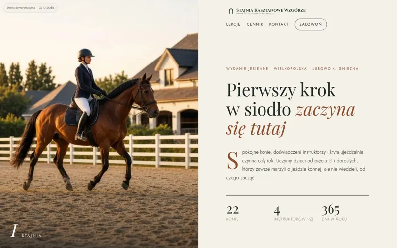 Podgląd: Stajnia Kasztanowe Wzgórze