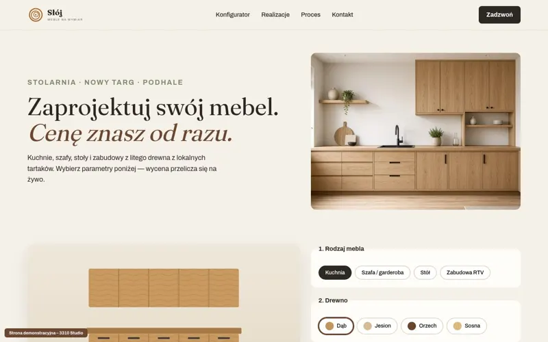 Podgląd: Słój – Meble na Wymiar