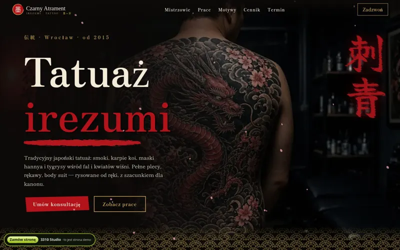Podgląd: Czarny Atrament Tattoo Studio