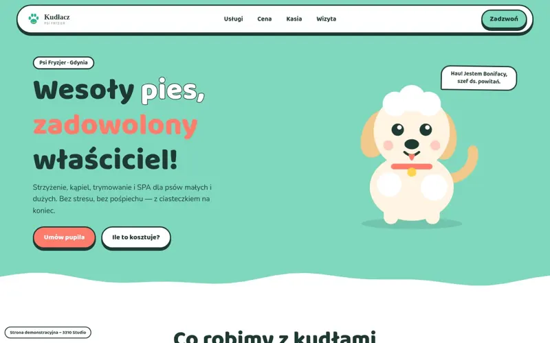 Podgląd: Psi Fryzjer Kudłacz