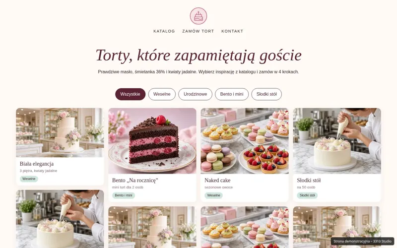 Podgląd: Pracownia Tortów Bezik