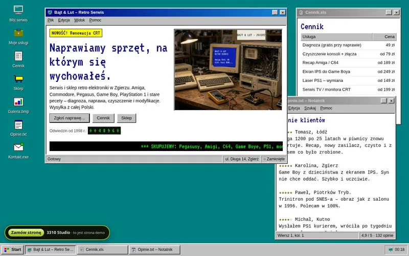 Podgląd: Bajt & Lut – Retro Serwis